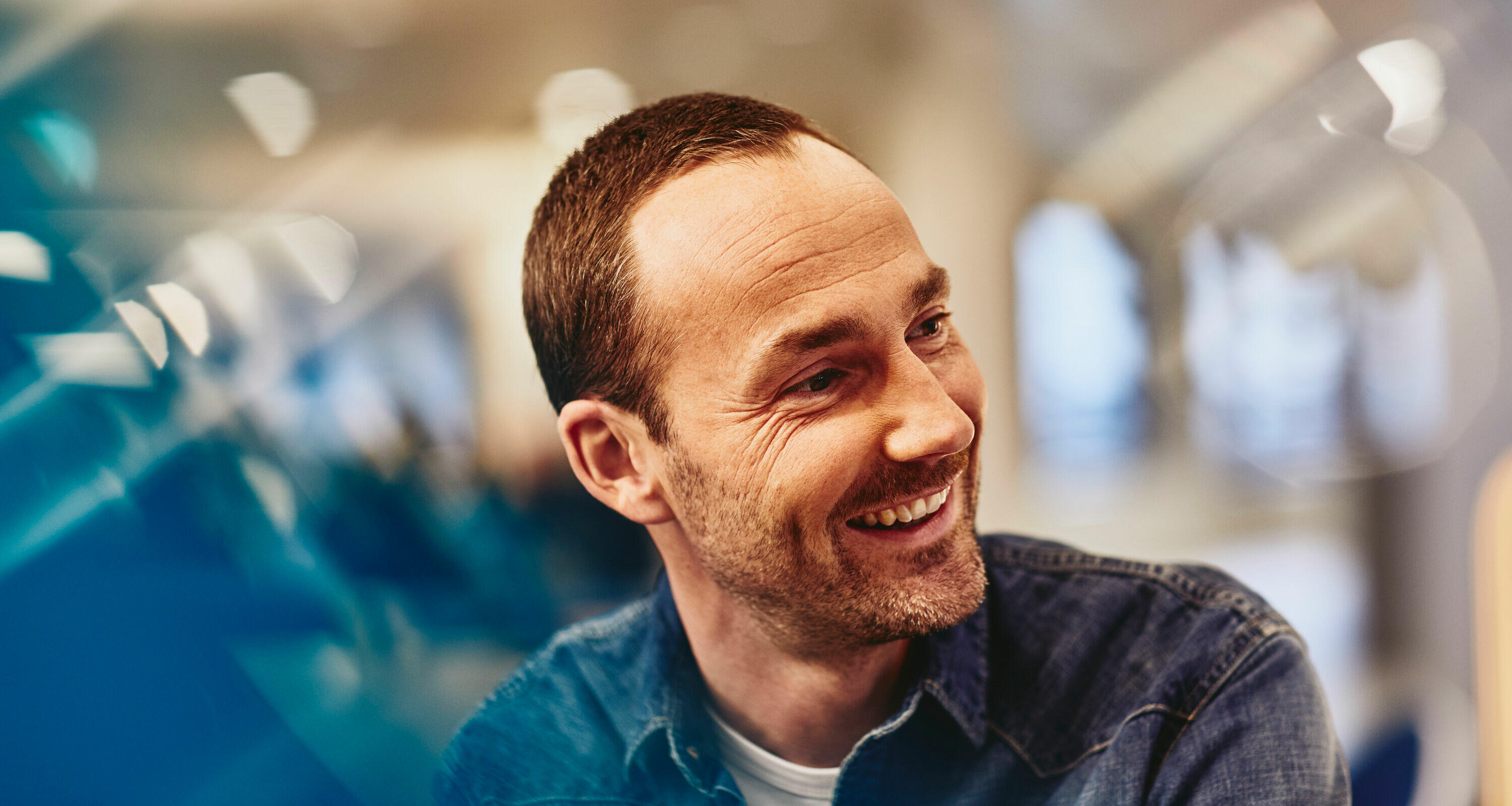 man smiling man smiling